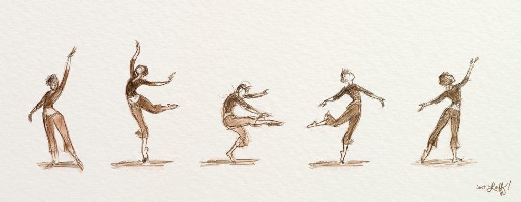 Dessin danse - Becky Laff