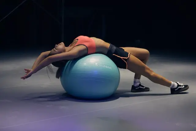 Yoga gym ball